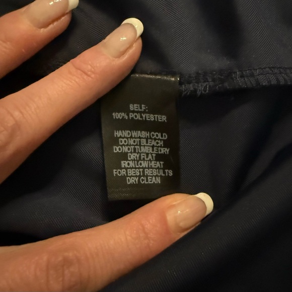 Lulu's wrapped in luxe navy blue velvet bell sleeve skater dress - Picture 7 of 12